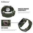 Load image into Gallery viewer, Apple Watch Band | Army Green Silicone | Warrior Fullmosa