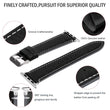 Load image into Gallery viewer, Apple Watch Band | Black Leather | Wax Fullmosa