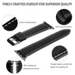 Load image into Gallery viewer, Apple Watch Band | Black Leather | Wax Fullmosa