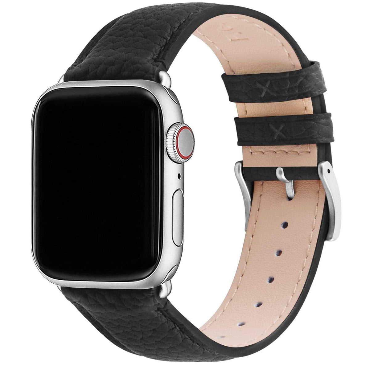 Apple Watch Band Black Litchi Bosin Fullmosa