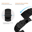 Load image into Gallery viewer, Apple Watch Band | Black Stainless Steel Metal Fullmosa