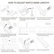 Load image into Gallery viewer, Apple Watch Band | Black Stainless Steel Metal Fullmosa