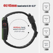 Load image into Gallery viewer, Apple Watch Band | Black with Green Silicone | Cafi Fullmosa