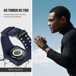 Load image into Gallery viewer, Apple Watch Band | Blue with Black Silicone | Cafi Fullmosa