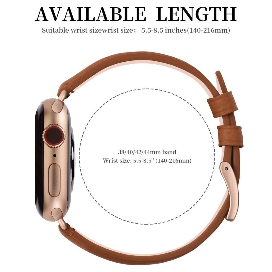 Apple Watch Band | Brown | Litchi-Bosin Fullmosa