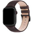 Load image into Gallery viewer, Apple Watch Band | Coffee | Litchi-Bosin Fullmosa 38mm/40mm / Gunmetal