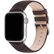 Load image into Gallery viewer, Apple Watch Band | Coffee | Litchi-Bosin Fullmosa 38mm/40mm / Silver
