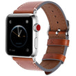 Load image into Gallery viewer, Apple Watch Band | Dark Brown Leather | Wax Fullmosa 38mm/40mm / Sliver