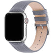 Load image into Gallery viewer, Apple Watch Band | Grey | Litchi-Bosin Fullmosa 38mm/40mm / Silver