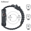 Load image into Gallery viewer, Apple Watch Band | Grey Silicone | Warrior Fullmosa