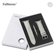 Load image into Gallery viewer, Apple Watch Band | Ivory white | Litchi-Bosin Fullmosa