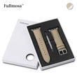 Load image into Gallery viewer, Apple Watch Band | khaki | Litchi-Bosin Fullmosa