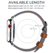 Load image into Gallery viewer, Apple Watch Band | Light Brown Leather | Wax Fullmosa