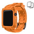 Load image into Gallery viewer, Apple Watch Band | Orange Silicone | Warrior Fullmosa