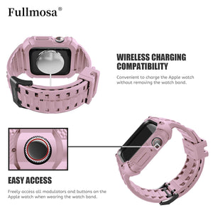 Apple Watch Band | Pink Silicone | Warrior Fullmosa