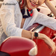 Load image into Gallery viewer, Apple Watch Band | Red Stainless Steel Metal Fullmosa watch band