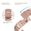 Load image into Gallery viewer, Apple Watch Band | Rose Gold Stainless Steel Metal Fullmosa
