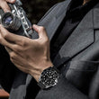 Load image into Gallery viewer, Black | Leather/Silicone Fullmosa