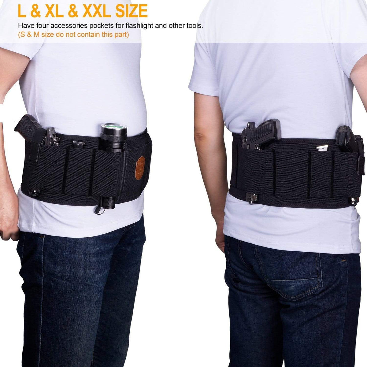 Dropship Belly Band Gun Holster Adjustable Waist Carry Tactical Pistol  Pouch Breathable Neoprene Gun Belt Bag to Sell Online at a Lower Price