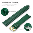 Load image into Gallery viewer, black leather watch band
