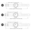 Load image into Gallery viewer, Light Brown leather watch strap