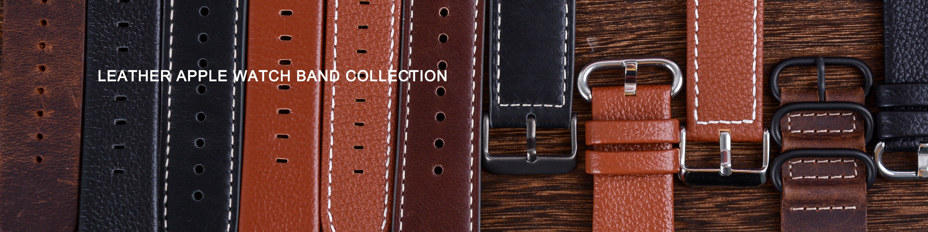 Apple Leather Watch Bands Collection