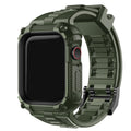 Apple Watch Band | Army Green Silicone | Warrior Fullmosa watch band