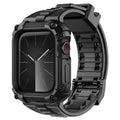 Apple Watch Band | Black Silicone | Warrior Fullmosa watch band