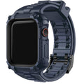 Apple Watch Band | Blue Silicone | Warrior Fullmosa watch band 44/45mm / Blue