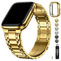 Apple Watch Band | Five-Links Stainless Steel Metal | Golden Fullmosa 38mm 40mm 41mm / Golden