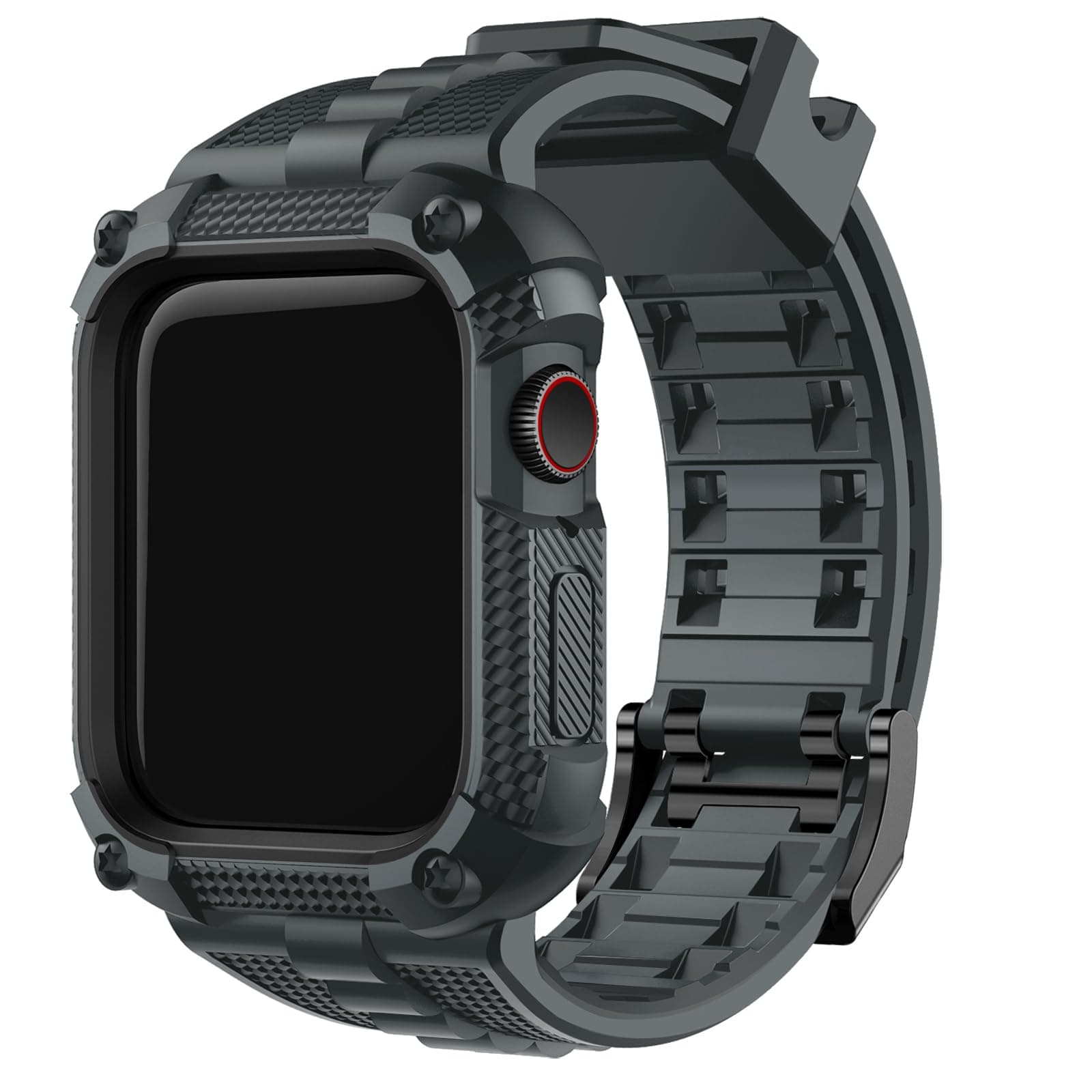 Apple Watch Band | Grey Silicone | Warrior Fullmosa 44/45mm / Grey