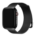Apple Watch Band | Milanese Loop Strap | Black Fullmosa 42mm(S11/10) 41mm 40mm 38mm / Black
