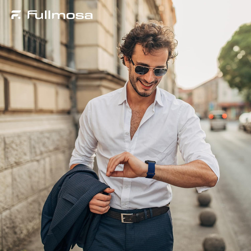 Apple Watch Band | Milanese Loop Strap | Blue Fullmosa