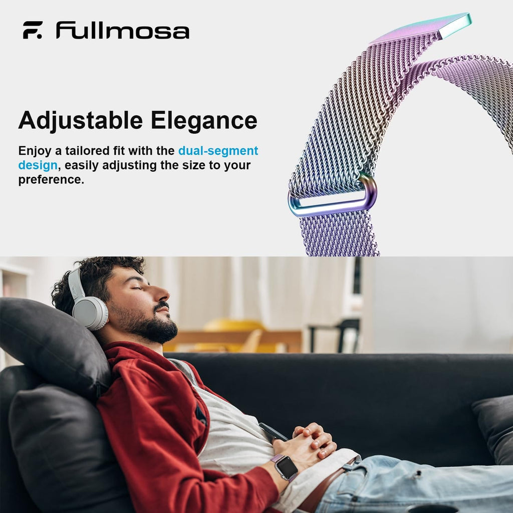 Apple Watch Band | Milanese Loop Strap | Colorful Fullmosa