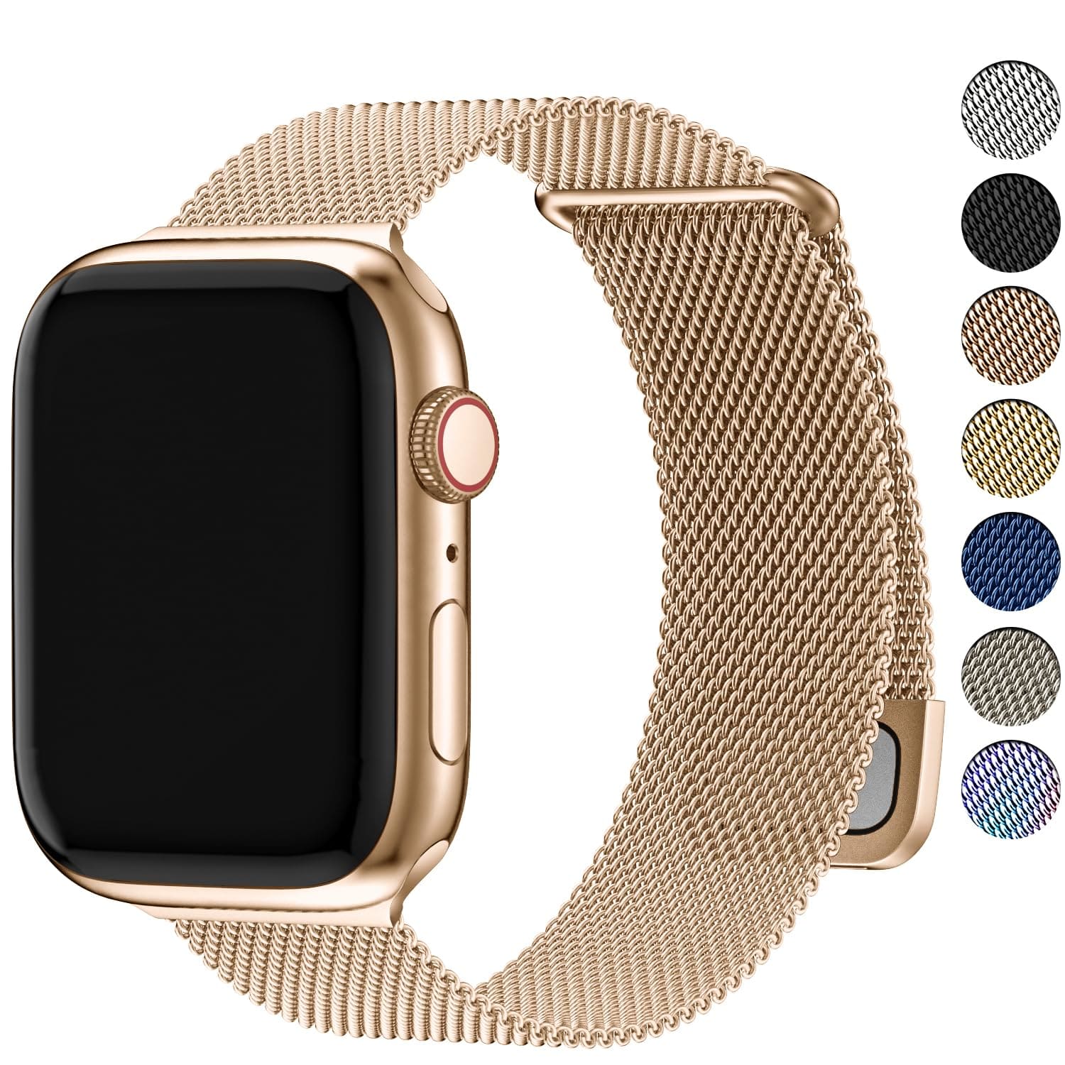 Apple Watch Band | Milanese Loop Strap | Rose Gold Fullmosa 42mm(S11/10) 41mm 40mm 38mm / Rose Gold