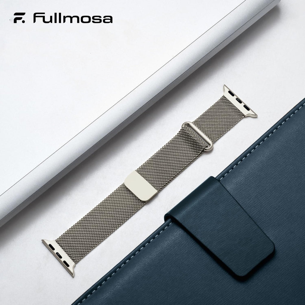 Apple Watch Band | Milanese Loop Strap | Starlight Fullmosa