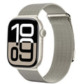 Apple Watch Band | Milanese Loop Strap | Starlight Fullmosa 49mm 46mm 45mm 44mm 42mm(S3/2/1) / Starlight