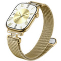 Apple Watch Band | Thin Milanese Loop Strap for Women| Gold Fullmosa watch band 42mm(s11/10) 41mm 40mm 38mm / Gold