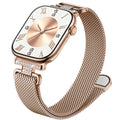 Apple Watch Band | Thin Milanese Loop Strap for Women| Rose Gold Fullmosa watch band 42mm(s11/10) 41mm 40mm 38mm / Rose Gold
