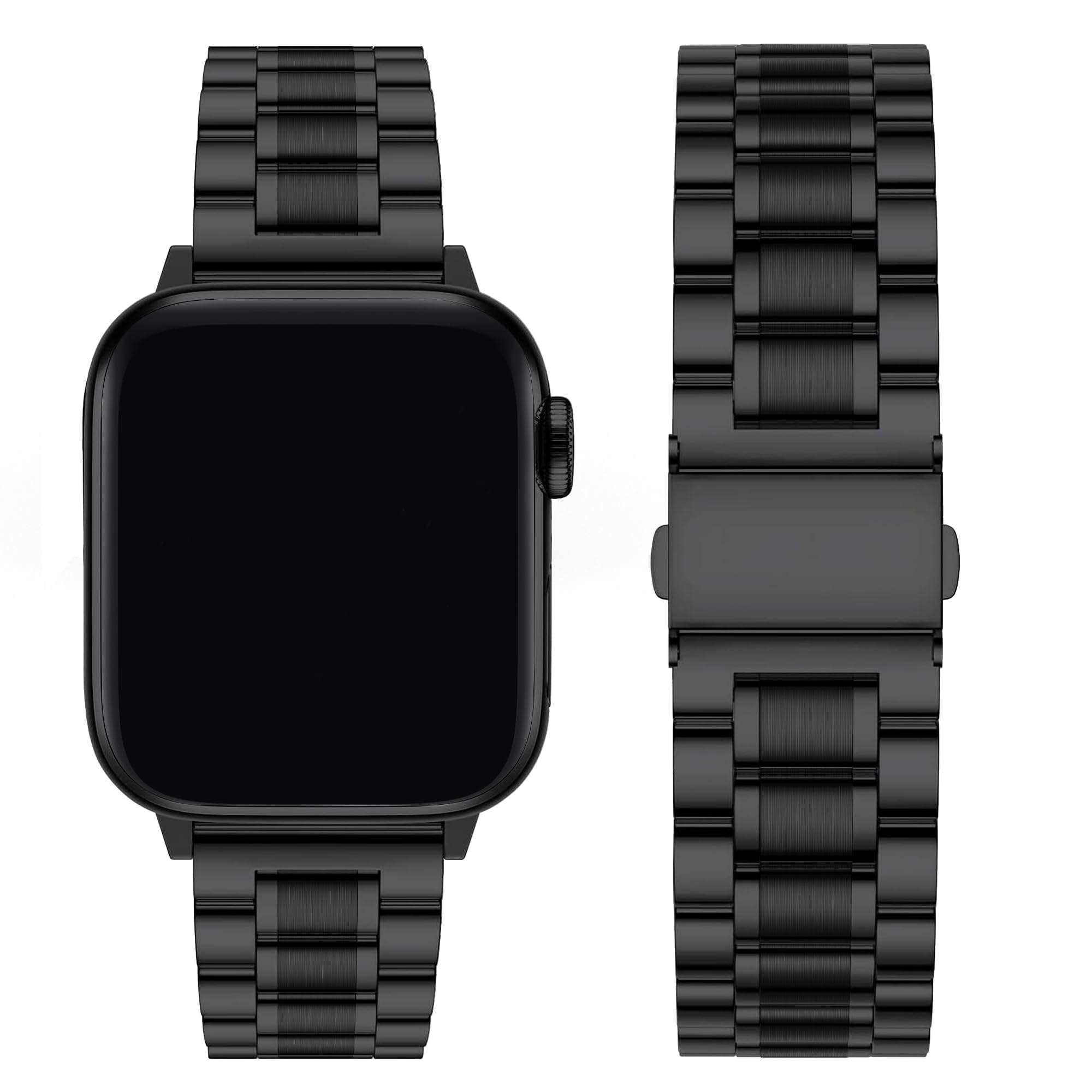 Apple Watch Band | 2 Pack Stretch Nylon Bands | Midnight Blue/Army Green