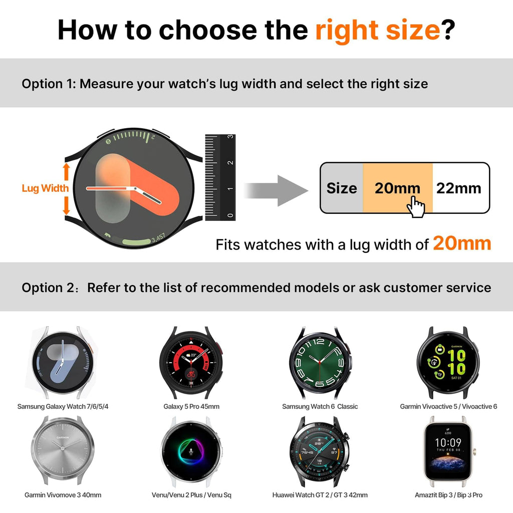 Watch Band | 2 Pack Magnetic Braided Bands | Denim+Black Fullmosa watch band