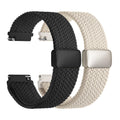 Watch Band | 2 Pack Magnetic Braided Bands | Starlight/Black Fullmosa watch band