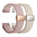 Watch Band | 2 Pack Magnetic Braided Bands | Starlight/Pink Fullmosa watch band