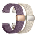 Watch Band | 2 Pack Magnetic Braided Bands | Starlight/Purple Fullmosa watch band