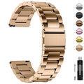 Watch Band | Quick Release Stainless Steel Watch Strap | Rose Gold Fullmosa
