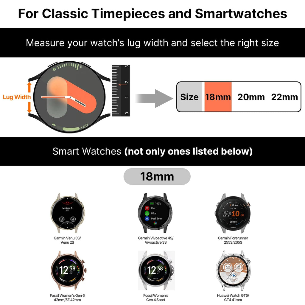 Watch Band | Yola leather Band | Black Fullmosa watch band