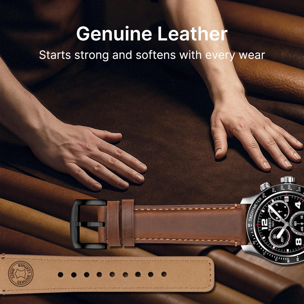 Watch Band | Yola leather Band | Coffee Brown Fullmosa watch band