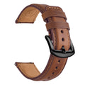 Watch Band | Yola leather Band | Coffee Brown Fullmosa watch band 20mm / Back
