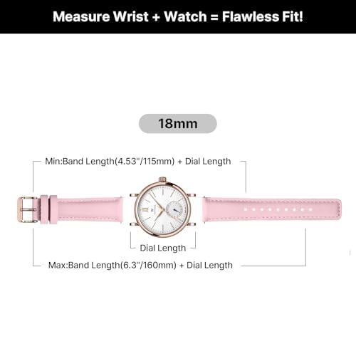 Watch Band | Yola leather Band | Rose Fullmosa