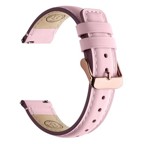 Watch Band | Yola leather Band | Rose Fullmosa 18mm / Rose gold